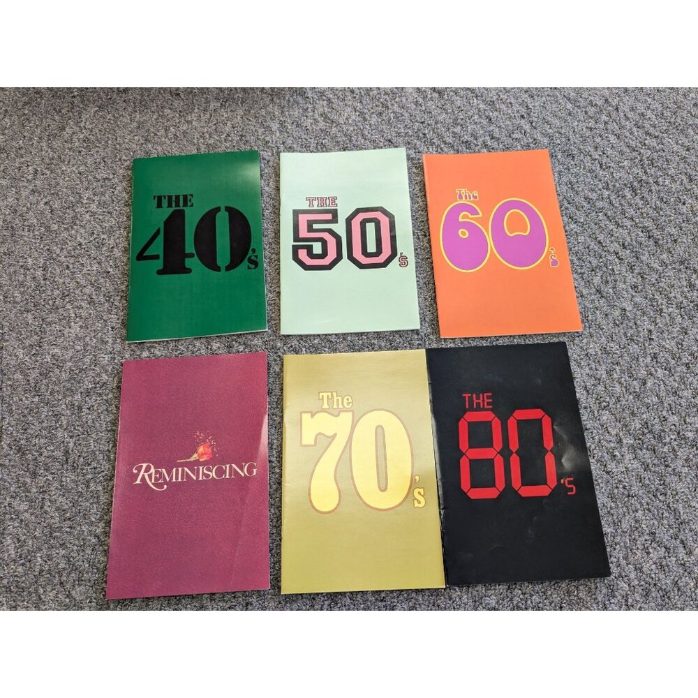 Reminiscing TDC Game Board Game Replacement Pieces Remembering The Decades Book